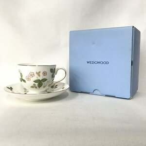 ★未使用★ ＷＥＤＧ ＷＯＯＤ ウェッジウッド カップ＆ソーサー ワイルドストロベリー ティーカップ 苺 ギフト/266