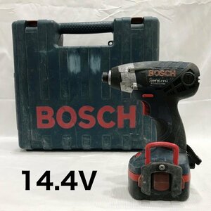 使用感強め ＢＯＳＣＨ ボッシュ ＧＤＲ １４．４Ｖ－ＬＩ バッテリー２個付 充電式 インパクトドライバー １４．４Ｖ 電動工具/248