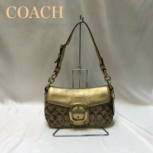 ＣＯＡＣＨ １２３７５ ワンショルダーバッグ ブラウン コーチ レディース シグネチャー カジュアル 茶色 鞄/252