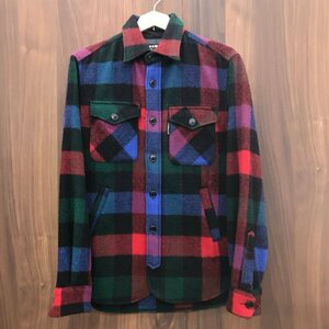 Ｈ．Ｒ．ＭＡＲＫＥＴ ウール 長袖シャツ チェック ２ Ｍ ハリウッド ランチ マーケット ＣＰＯ ジャケット ｗｏｏｌ 洋品紳士服/255