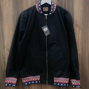 未使用 ＢＥＮ ＤＡＶＩＳ ベンデイビス ブラック ＢＬＫ ジャケット タグ付き ブルゾン Ｌ ＢＤＹ－８０１０Ｂ 洋品紳士服/233