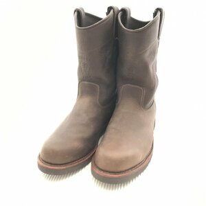 Ｃｈｉｐｐｅｗａ ウェリントンブーツ ブラウン 靴 チペワ ペコスブーツ ８Ｄ ２６ｃｍ メンズ ヴィンテージ 靴/218