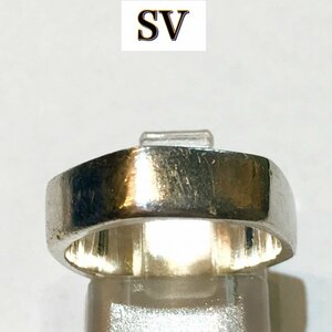 ＳＶリング 総重量４．７ｇ １３号 アクセサリー 銀 シルバーリング＃１３ ９２５刻印 シンプル アクセサリー/269