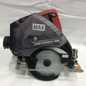 本体のみ 動作未確認 ＭＡＸ マックス ＰＪ－ＣＳ５３ＣＤＰ 充電式 防じん 防塵 兼用 丸のこ 丸ノコ １８Ｖ 中古品 電動工具/248