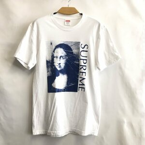 中古 ｓｕｐｒｅｍｅ Ｍｏｎａ Ｌｉｓａ Ｔｅｅ シュプリーム モナリザ Ｔシャツ Ｍ 白 ＵＳＡ 洋品紳士服/218