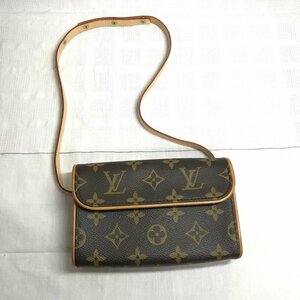 ＬＯＵＩＳ ＶＵＩＴＴＯＮ ルイヴィトン モノグラム ポシェット・フロランティーヌ Ｍ５１８５５ 茶 ブラウン 鞄/233