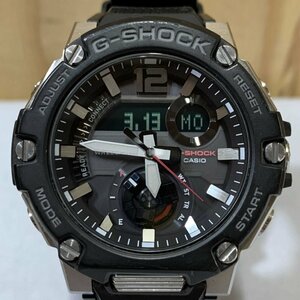 ＣＡＳＩＯ Ｇ－ＳＨＯＣＫ カーボンコア Ｇ－ＳＴＥＥＬ カシオ ＧＳＴ－Ｂ－３００－１ＡＪＦ タフソーラー ブラック 時計/247