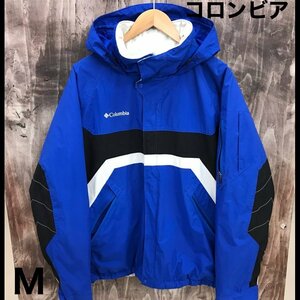 Ｃｌｏｍｂｉａ コロンビア 青 ＢＬ ブルー メンズ Ｍ マウンテン パーカー ジャケット フーディー アウター 洋品紳士服/246