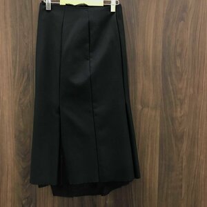 ＣＯＭＭＥ ｄｅｓ ＧＡＲＣＯＮＳ コムデギャルソン ロング スカート ブラック Ｓサイズ モード デザイン 黒 洋品婦人服/208