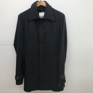 ＨＡＭＮＥＴＴ ステンカラーコート Ｍ アウター メンズ ハムネット チェック柄 ６３１Ｋ０１０１ グレー ジャケット 洋品紳士服/255