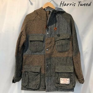 ＫＩＮＧＣＶ ＭＡＳＫ ＫＭＫ ７８８４７３ 古着 ＨａｒｒｉｓＴｗｅｅｄ ハリスツイード ブラウン グレー 洋品紳士服/252