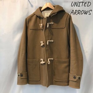 ＵＮＩＴＥＤ ＡＲＲＯＷＳ ユナイテッドアローズ メンズ 茶 ダッフルコート ブラウン フード ウィンター ＸＬサイズ 洋品紳士服/252