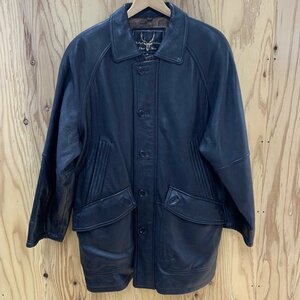 ｄｅｅｒｓｋｉｎ アウター ＵＳＥＤ 秋冬 黒 ＢＬＡＣＫ 鹿革 韓国製 ジャケット 革 レザー メンズ 中古 ブラック 洋品紳士服/247