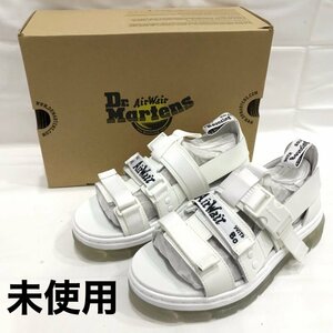 未使用に近い Ｄｒ．Ｍａｒｔｅｎｓ ドクター マーチン 白 ストラップ サンダル ＰＥＡＲＳＯＮ ペアソン ２３．０ｃｍ 靴/248