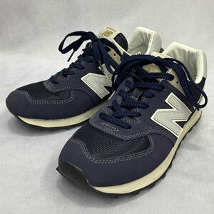 ＮＥＷ ＢＡＬＡＮＣＥ ５７４ ニューバランス ２６．５ｃｍ ネイビー ＭＬ５７４ＶＬＡ 靴/241