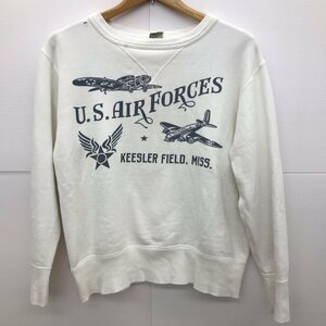 Ｂｕｚｚ Ｒｉｃｋｓｏｎ ＡＩＲ ＦＯＲＣＥ トレーナー Ｓ バズリクソン エアフォース スウェット ホワイト 白 洋品紳士服/255