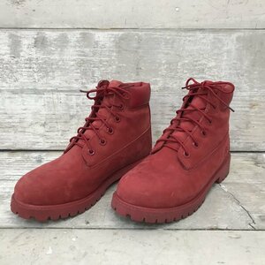 Ｔｉｍｂｅｒｌａｎｄ ＪＵＮＩＯＲＳ ＴＢ０Ａ１４Ｘ２ ティンバーランド ２３．５ｃｍ レッド ６インチ レディース 靴/232