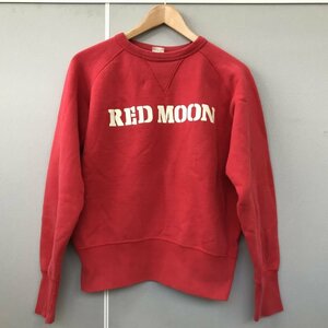 ＲＥＤＭＯＯＮ スウェット レッドムーン サイズＭ レッド コットン 裏起毛 洋品紳士服/232