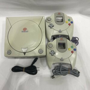 通電のみ確認 ＳＥＧＡ ＤＲＥＡＭＣＡＳＴ ドリームキャスト ＨＫＴ－３０００ コントローラーセット 中古 日焼けあり ゲーム/248