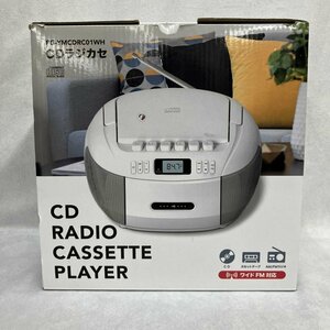 ＰＧＡ ピージーエー ＰＧ－ＹＭＣＤＲＣ０１ＷＨ ＣＤラジカセ ホワイト ＡＭ ＦＭラジオ カセット 電化製品/241