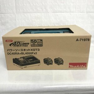 未使用に近い ｍａｋｉｔａ マキタ パワーソースキット Ａ－７１９７８ ＤＣ４０ＲＡ＋ＢＬ４０５０Ｆ×２ ＸＧＴ３ 電動工具/233