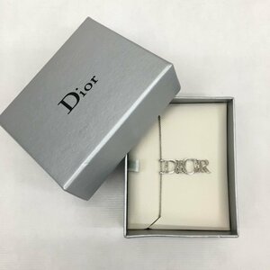 Ｄｉｏｒ ネックレス ロゴ ペンダント ディオール ジャンク シルバーカラー 変色あり ＤＩＯＲ アクセサリー/219