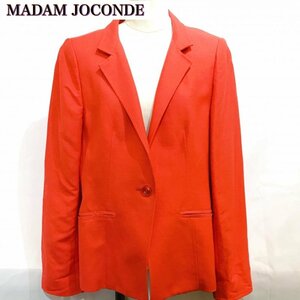 ＭＡＤＡＭ ＪＯＣＯＮＤＥ オレンジ サイズ４２ マダムジョコンダ テーラード ジャケット 洋品婦人服/269