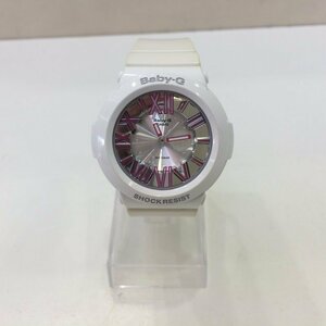 ＣＡＳＩＯ カシオ Ｂａｂｙ－Ｇ ベビーＧ ラバー ピンク レディース 腕時計 ＢＧＡ－１６０ ホワイト アナログ 時計/248