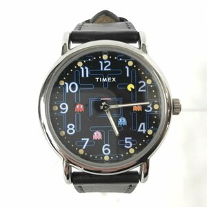 TIMEX Timex PAC MAN упаковка man кварц наручные часы игра сотрудничество M904 чёрный ремень часы /266