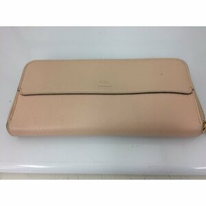 Ｃｈｌｏｅ Ｊｏｅ クロエ ラウンドファスナー長財布 長財布 ロングウォレット カーフスキン ピンク系 レディース 鞄/233