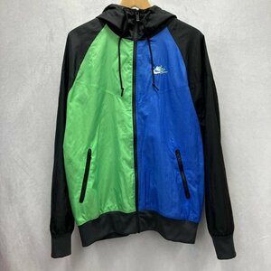 ＮＩＫＥナイロンＪＫＴＤＤ４８５０－３６２ブルー×グリーン系 ナイキ ウインドブレーカー ジャケット メンズ 洋品紳士服/241