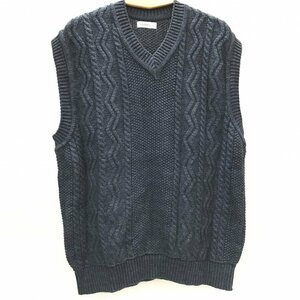 ＳＨＡＮＴｉｉ ＣＯＴＴＯＮ ＣＡＢＬＥ ＫＮＩＴ ＶＥＳＴ シャンティ コットン ケーブルニット Ｍ ＳＨ－ＫＮ０１ 洋品紳士服/241