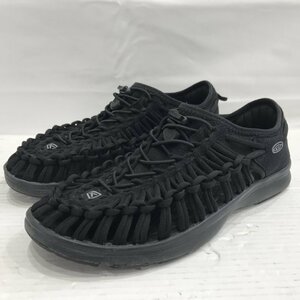 ＫＥＥＮ キーン ＵＮＥＥＫ ユニーク サンダル メンズ ２７．５ｃｍ １０１８７０９ ブラック ＢＬＡＣＫ 黒 中古 靴/248