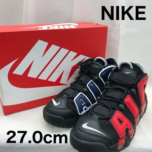 ＮＩＫＥ ナイキ エア モアアップテンポ 赤 ＡＩＲ ＭＯＲＥ ＵＰＴＥＭＰＯ ９６ ブラック ２７ｃｍ 靴/246