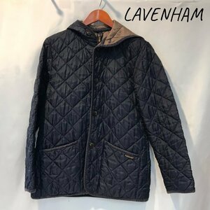 ＬＡＶＥＮＨＡＭ ラベンハム キルティングコート ネイビー レディース サイズ３６ アウター ジャケット 洋品婦人服/252