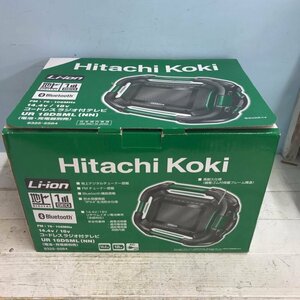 ＨＩＴＡＣＩＨＩ 日立工機 ＵＲ１８ＤＳＭＬ １８Ｖ コードレスラジオ付テレビ 電動工具/229