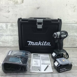 未使用に近い Ｍａｋｉｔａ 充電式インパクトドライバ １８Ｖ マキタ ＴＤ１７３ＤＲＧＸＢ ブラック 電動工具 ＤＩＹ 電動工具/232