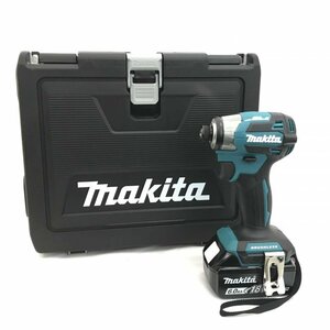 未使用 ｍａｋｉｔａ マキタ ＴＤ１７３ＤＲＧＸ ６．０Ａｈ １８Ｖ 充電式 インパクトドライバー バッテリー２個 充電器 電動工/225