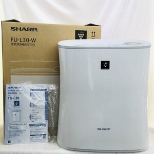 美品 ＳＨＡＲＰ シャープ プラズマクラスター ７０００ 空気清浄機 １３畳 ホワイト ２０２１年製 ＦＵ－Ｌ３０－Ｗ 電化製品/225