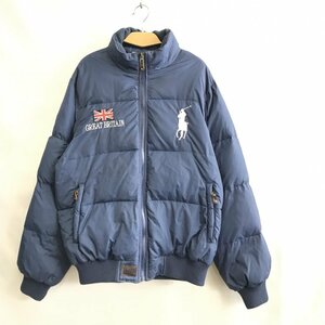 Ｐｏｌｏ Ｒａｌｐｈ Ｌａｕｒｅｎ ラルフローレン メンズ ダウンジャケット アウター ネイビー ＸＸＬサイズ 洋品紳士服/218