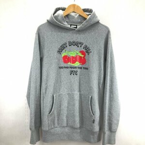 ＦＴＣ プルオーバー フーディ グレー Ｍサイズ 裏起毛 ＦＲＵＩＴ ＤＯＮＴ ＦＡＬＬ ＰＵＬＬＯＶＥＲ ＨＯＯＤＹ 洋品紳士服/219