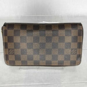 中古 ＬＯＵＩＳ ＶＵＩＴＴＯＮ ルイヴィトン ダミエ 財布 ジッピー・オーガナイザー Ｎ６０００３ 茶 ブラウン メンズ 鞄/233