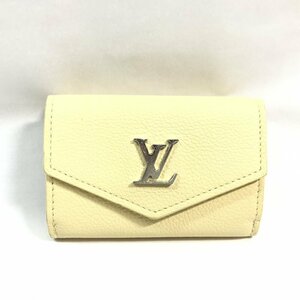 中古 ＬＯＵＩＳ ＶＵＩＴＴＯＮ Ｍ６９３４０ イエロー ルイヴィトン ポルトフォイユ ロック ミニ コンパクト 財布 鞄/218