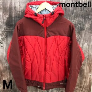 ｍｏｎｔ ｂｅｌｌ モンベル １１０１３２５ ｗｏｍａｎ フラットアイアン パーカ フーディー 赤 レッド Ｍ 洋品婦人服/246