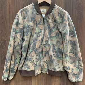 Ｋｅｌｌｙ ＫＡＭＯ ８０ｓ Ｔｒｕ－Ｌｅａｆ ＵＳＡ カモフラ ブルゾン メンズ ヴィンテージ 古着 中古品 洋品紳士服/247