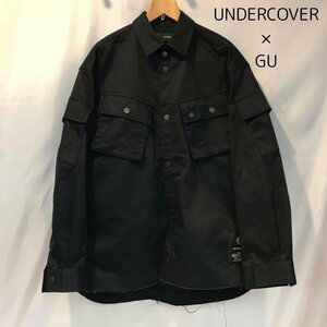 ＧＵ×ＵＮＤＥＲＣＯＶＥＲ ミリタリージャケット アンダーカバー Ｍサイズ オーバーサイズ ブラック メンズ 洋品紳士服/252