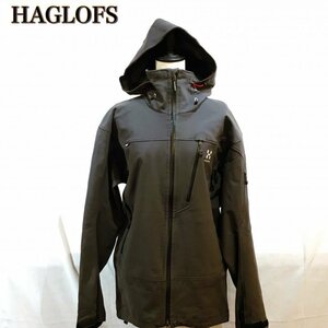 ＨＡＧＬＯＦＳ メンズ ジャケット メンズ ホグロフス ジャンパー サイズＳ グレー フード付き 洋品紳士服/269