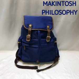 ｍａｃｋｉｎｔｏｓｈ ｐｈｉｌｏｓｏｐｈｙ リュック ブルー マッキントッシュフィロソフィー レディース デイパック 青 鞄/252