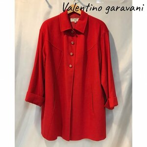 Ｖａｌｅｎｔｉｎｏ ｇａｒａｖａｎｉ レッド レディース ヴァレンティノ・ガラヴァーニ コート ウール イタリア製 洋品婦人服/252