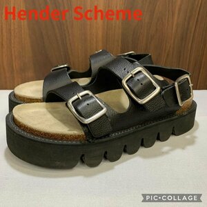 Ｈｅｎｄｅｒ Ｓｃｈｅｍｅ Ｅｒｉｃ メンズ ファッション エンダースキーマ エリック サンダル ＢＬＡＣＫ 中古 靴/247